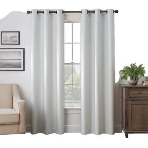 No Brand 1 Panel Curtain Blackout White 52X88