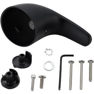 Shower Handle Replacement (100657) for Moen Lever Shower Handle, Compatible with Moen PosiTemp Valve Systems, Matte Black