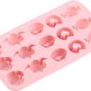 15 Cavity Valentine Silicone Mold Love Heart Candy Molds for Chocolate Cupcake Topper Decorating