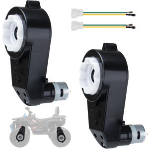 2Pcs 24V RS555 40000RPM 24V Ride On Upgrade Motor Gearbox Powered Wheels Electric Motor High Speed Engine Jeep Kid Trax Upgrade Replacement Parts 2Pcs 24V RS555 40000RPM 24V Ride On Upgrade Motor Gearbox Powered Wheels Electric Motor High Speed Engine Jeep Kid Trax Upgrade Replacement Parts