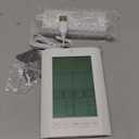 Indoor Outdoor Thermometer Hygrometer Wireless Weather Station, Temperature Humidity Monitor Battery Powered Inside Outside Thermometers with 330ft Range Remote Sensor and Backlight Display