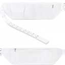 Generic Ihram Belt for Hajj and Umrah - Adjustable Size with Front Pockets and Zippered Compartments