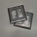 Metal Wall Plate for Electrical Outlets, Decorative Aged Bronze Switch Plates Outlet Cover, Light Switch Cover Plate, 4-Gang Wall Plates (Quad Toggle, 1 Pack)