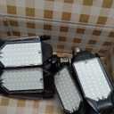 LED Garage Light 2 Pack Super Bright 15000LM LED Shop Ceiling Lights 6500K Garage Lighting, 360&180 Adjustable Basement Lights with 6 Deformable Panels Screw in E26 E27 Socket for Storage Barn Attic