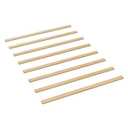 Replacement Bed Slats for Twin, Full, Queen & King Beds; Solid Wood Support (52.5" Slats)