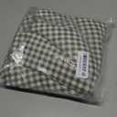 Mindsoft Sage Green Gingham Ruffled Tablecloth 70 x 70 Inches Round Cotton Linen Checkered Table Cloth Buffalo Plaid Farmhouse Vintage Decorative Tablecover for Picnic Kitchen Dining Room Home Party