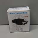 12V 200W Portable 2-in-1 Ceramic Car Heater Fan with Cooling and Defrosting Function