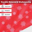 Delixike Christmas Wrapping Paper Storage Organizer, Gift Wrap Storage Bag with Pockets,600D Heavy Duty Underbed Gift Wrap Organizer Fits for Holiday Accessories Ornaments (Large)