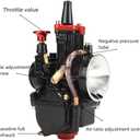 PWK Carburetor 21 24 26 28 30 32 34mm Racing Carb Universal 2T 4T Engine Dirt Bike Motocross Motorcycle Scooter ATV Quad (24mm)