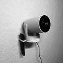 Wall Mount for Magcubic HY300 Pro/Plus Projector, White, Adjustable Tilt Bracket, Home Theater Installation