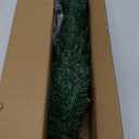 5 Feet PVC Artificial Slim Pencil National Christmas Tree with Metal Stand
