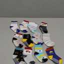 Evercute Toddler Girls Grip Socks 12 Pack Boys Non Slip Socks for Kids Anti Skid (Boys Vehicles Style 12 Pairs) 1-3T