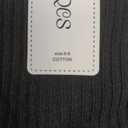 Womens Crew Socks Size 5-9 Cute Casual Athletic Crew Neutral Long Fall Cotton Socks for Women 6 Pack (Black)