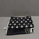 ARKENY Halloween Kitchen Dish Towels Set of 2,Black Ghost Bowknot 18x26 Inch Drying Dishcloth,Farmhouse Home Decoration AD132