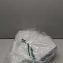 FJZFING White Round Rug Ultra-Soft Plush Modern 4x4 Circle Area Rug for Kid's Bedroom, Fluffy Shag Circular Rug for Nursery Room, Non-Slip Home Decor Cute White Carpet for Teen's Room