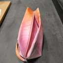 Beauty Cosmetic Case Tie Dye Pink Orange Makeup Travel Bag