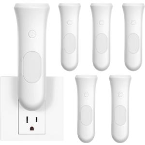 4 in 1 Emergency Lights for Home Power Failure, 6 Pcs Rechargeable LED Flashlight Plug in Wall, Automatic Turn-On Power Outage Night Light Flashlight for Hurricane Preparedness Items