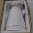 Brightown Battery Operated Wall Sconces Set of 2, Cordless Wall Lights with Rechargeable Bulbs and Remote, 12 Lighting Colors and Dimmable, Battery Powered Wall Lights for Bedroom Living Room, Gold