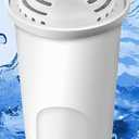 Replacement for Brita Water Filter Pitchers Dispensers, Classic 35557, Ob03, Mavea 107007 BPAFree, Reduce Tds  4 Filters for Pitchers by TOMOON