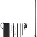 Camping Folding Lamp Pole, Lightweight Collapsible Aluminum Lantern Stand, Outdoor Portable Lamp Post Hanging Light Holder Stick for Picnic Hiking Fishing BBQ (Lantern Stand)