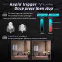 DrunkDeer G65 Rapid Trigger Mechanical Keyboard Magnetic Switch Gaming PBT Keycap RGB Wired 65% Size USB Compact Anti-Ghost Black