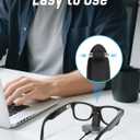 Charging Stand Compatible with Ray-Ban Meta Wayfarer, Headliner and Skyler Smart-Glassers, Charging Station with USB Type C Charging Cable for Ray-Ban Meta 2