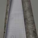 48"×79" Extra Wide Thick Light Brown Grey Concrete Vinyl Wallpaper Peel and Stick (Sample) Waterproof Gray Concrete Contact Paper for Countertops DIY Matte Textured Cement Wall Tile Stickers 