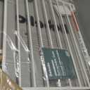 Babelio Baby Gate for Stairs, Kitchen & Doorways, 26-43" W 28" H No Bottom Bar| Easy Installation| One-Handed Operation| Auto-Close| Hardware Mount (Drill Needed) Safety Dog/Pet Gate Indoor (White)