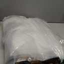 WOVTE 10x20 FT Clear Tarp Heavy Duty Waterproof, Clear Tarps with Grommets, Clear Plastic Tarp with Reinforced Edge for Patio, Garden, Greenhouse, Chicken Coop-Transparent Tarpulin