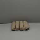 SearchI Stretch Dining Chair Seat Covers Set of 4, Soft Removable Washable Seat Covers for Dining Chairs, Dining Room Seat Cover Protector (Rear-Covered, Waffle Jacquard Taupe)