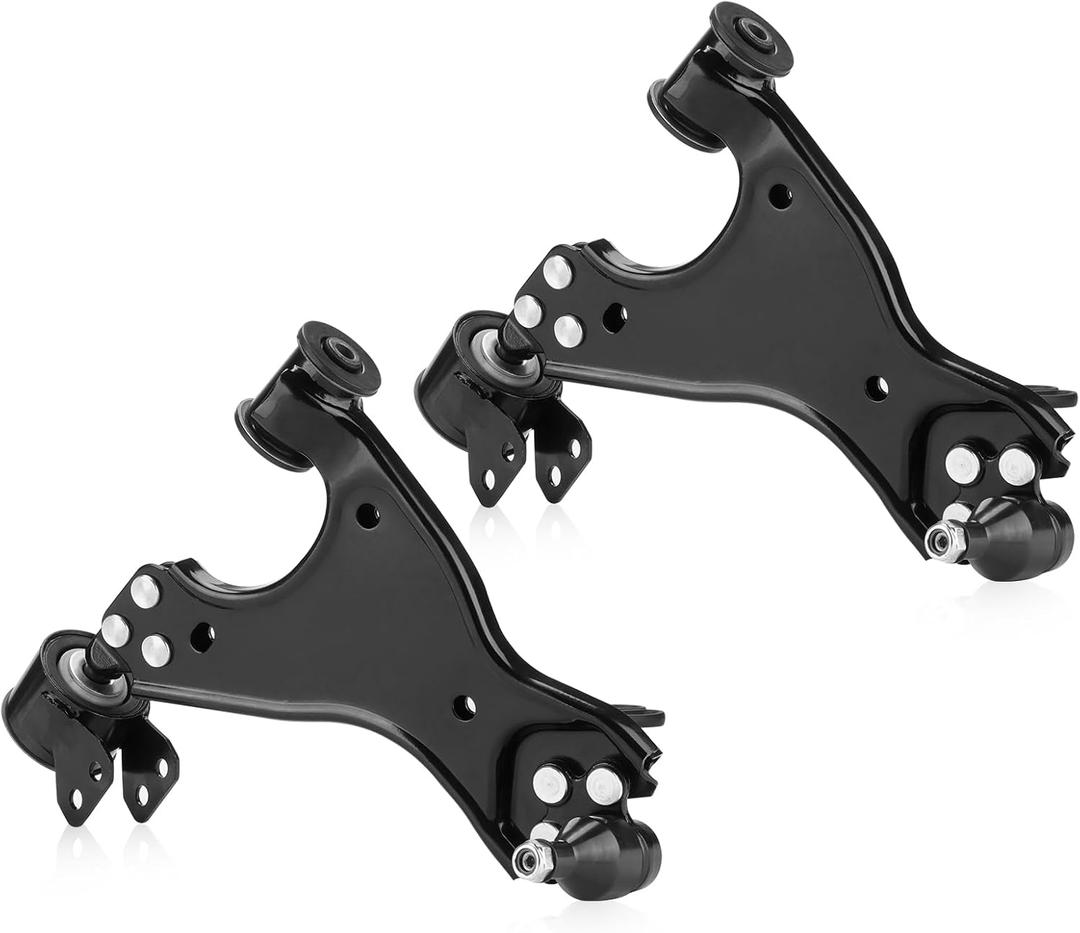 K621231 K621232 Front Lower Control Arm w/Ball Joint for 2008-2017 Buick Enclave 2009-2017 Chevrolet Traverse 2007-2016 GMC Acadia 2017 Acadia Limited 2007-2010 Saturn Outlook -2pc Set