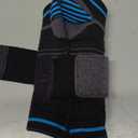 Dr. Scholl's Wrist Brace with Massaging Gel & Breathable Fabric, Shock-Absorbing Wrist Wraps, Built-in Gel Padding & Support (Size L/XL)