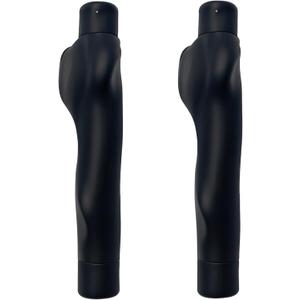 2-Pack Black Training Grips, Grip Trainer Golf Club - Golf Grip Trainer Right Hand Swing Aid, Golf Practice Tool for Consistent Performance