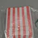 Yaomiao 100 Pcs Striped Paper Food Trays Carnival Paper Boats for Food Nacho Hot Dog Disposable Plates Disposable Serving Trays for Carnivals Fairs Festivals Picnics(Red)