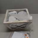 Luupyia Farmhouse Pendant Light Fixture, Height Adjustable, White Small Rustic Pendant Lighting, Farmhouse Island Lighting Fixtures Hanging for Entryway Kitchen Hallway