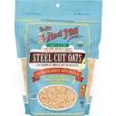 Bob's Red Mill Organic Steel Cut Oats, 24oz (Pack of 4) - Non GMO, Whole Grain, Vegan, Kosher