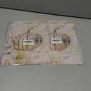 2 x TLESKE Vintage Fall Leaves Pumpkin Posters Prints Unframed 8x10 Set of 4, Autumn Rutsic Maple Oak Leaf Wall Art Prints Decor for Farmhouse Bedroom Living Room, Thanksgiving Wall Pictures (10L" x 8W")