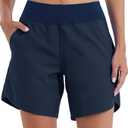 Willit Women's Swim Board Shorts Quick Dry, XL