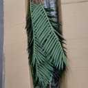 9ft Tall UV Resistant Faux Palm Tree, 108in Artificial Palm Tree Indoor Outdoor, Fake Tree with Real Bark and Realistic Leaves and for Home House Office Living Room Bedroom Yard Patio