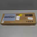 Black Floating Shelves for Wall Decor, Wall Mounted Wood Storage Shelf for Bedroom, Living Room, Bathroom, Kitchen, Nursery, Display Picture Ledge Shelf with Lip Set of 2-16 Inches, Black (15.8in)