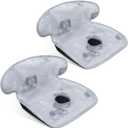 COOLBEBE Infant Car Seat Protector for Potty Training, 2 Pack Dry Waterproof Car Seat Liner Toilet Training for Baby Infant Toddler, Piddle Pads Cover Car Seat Pad for Strollers & Carseat (Grey,2PC)
