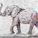 Patton Elephant Canvas, 30 x 40 in