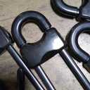 Cabinet Locks Baby Proofing,Child Proof Cabinet Locks,6 Pack Adjustable U Shaped Baby Proofing Cabinets,Child Locks for Cabinets and Drawers (Black)