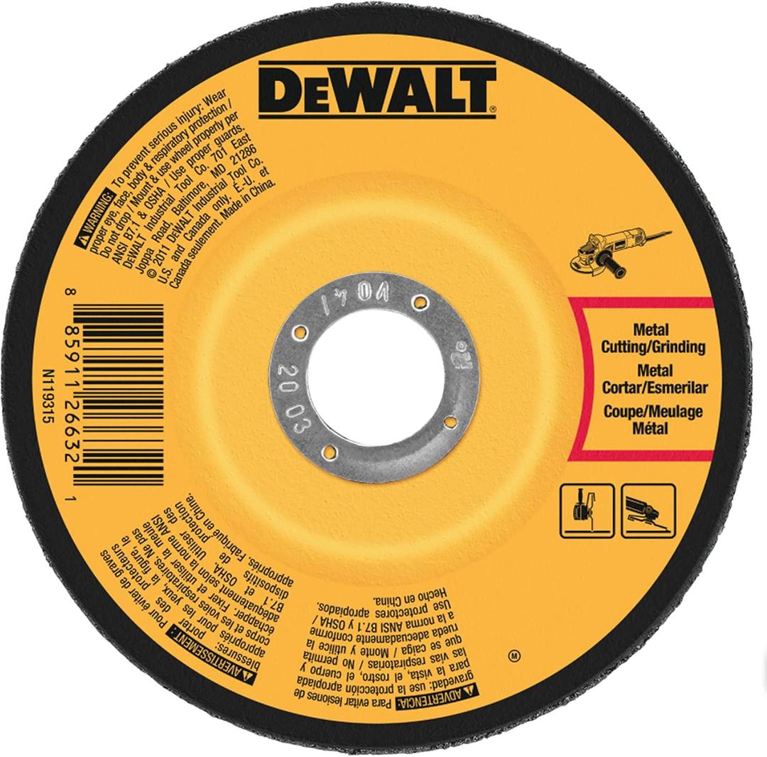 DeWalt DW4541 4" x " x 7/8" High Performance Fast Metal Grinding Wheel