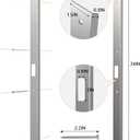 24" Interior Door Jamb Repair Kit for Interior Doors,Reinforcement Plate