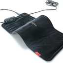 Sunbeam AdvancedHeat King-Sized Heating Pad, Sunbeam Heating Pad for Tough Pain Relief (12 x 24 Inch, Black)