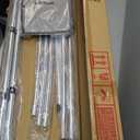 Naviskin 10 Optional Colors 3-4 Bow 13 Different Size Bimini Top Cover Includes Mounting Hardwares, Storage Boot with 1 Inch Aluminum Frame (Light Grey)