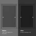 Astomi Window Blind Light Blocker, Black, 3"W x 72"H