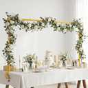 Adjustable Over The Table Arch Stand with Clamps - Heavy Duty Metal Balloon Table Rod for Wedding, Birthday, Halloween, Christmas Decorations -8FTx4FT Indoor & Outdoor Party Decor Frame