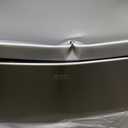 EKO Madison Matte Stainless 50 Liter/13.2 Gallon Step Trash Can w/Inner Liner - Fingerprint Resistant Finish